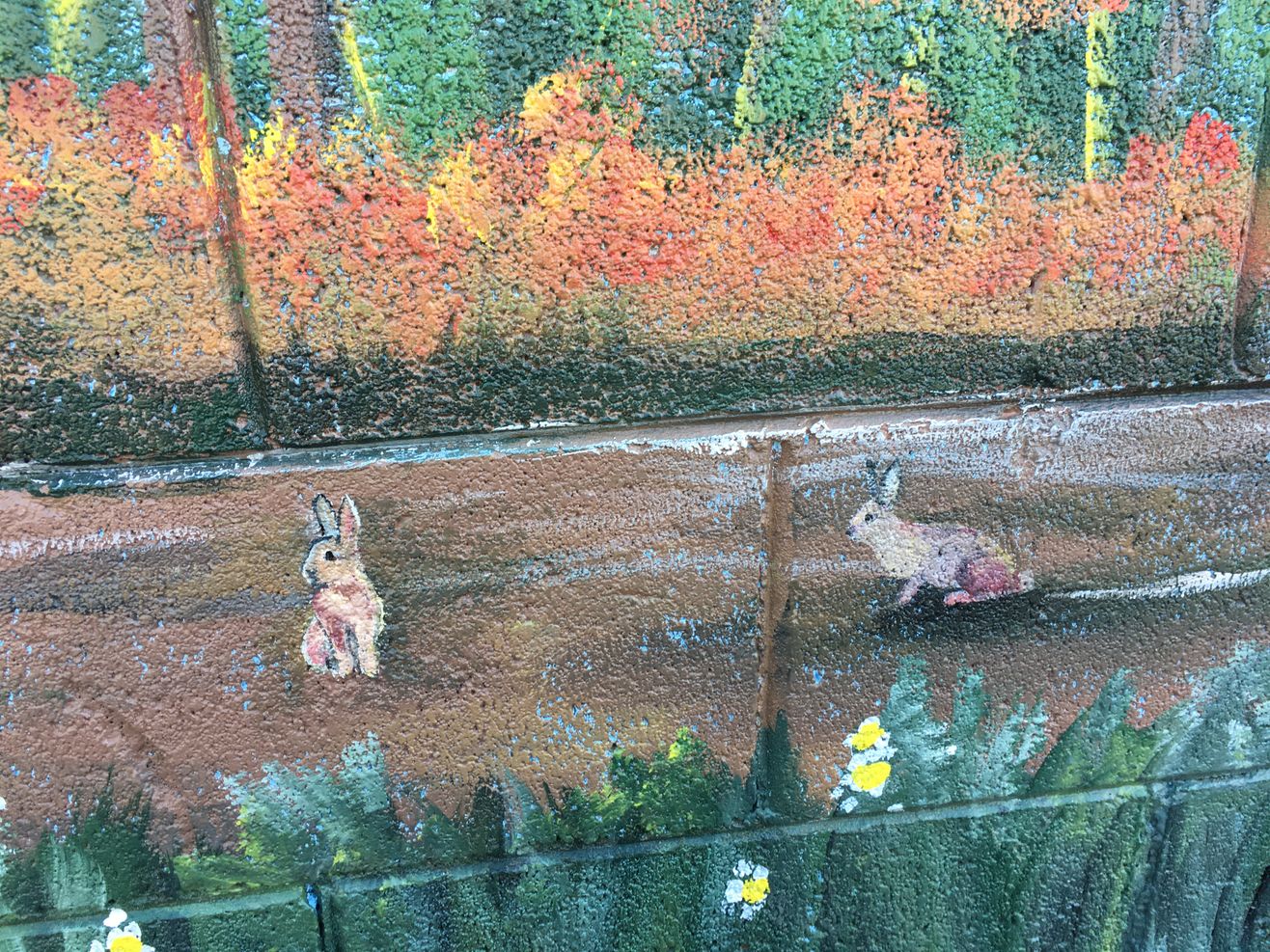 Wall Painting, Acrylic by Dianne Thompson