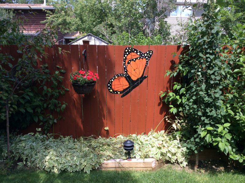 Fence Painting, Acrylic by Dianne Thompson