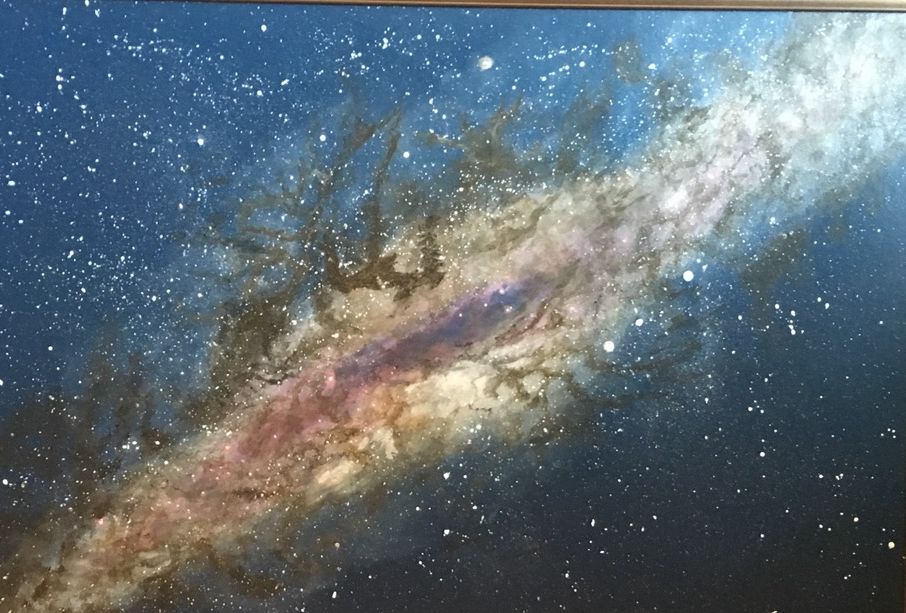 Milky Way, Acrylic by Dianne Thompson