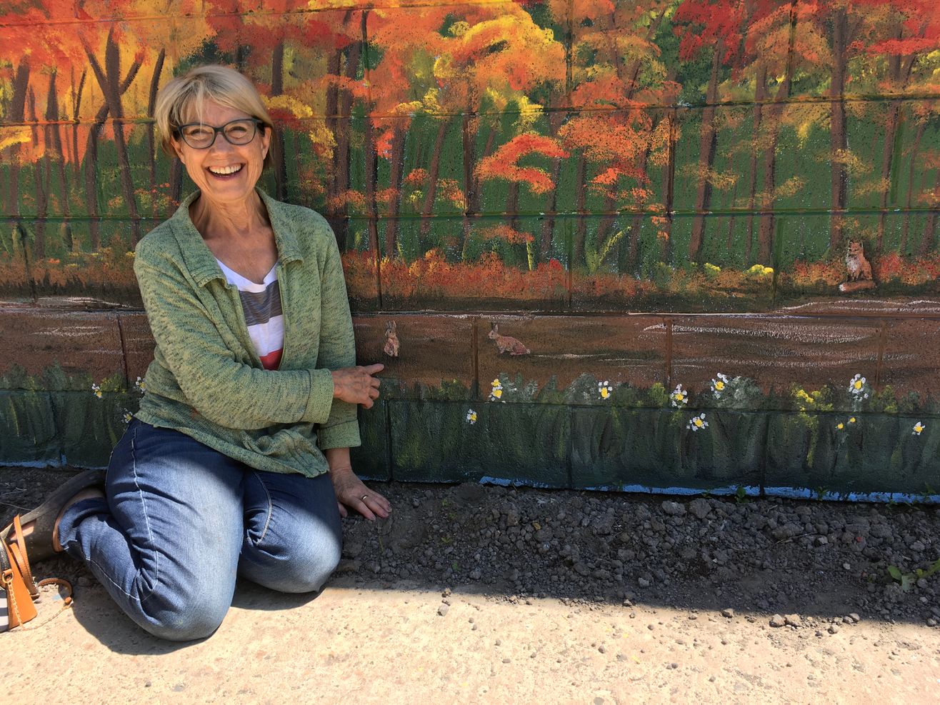 Wall Painting, Acrylic by Dianne Thompson